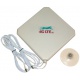 4G LTE doble, de forma quadrada Antena 7dBi amb 2 x TS-9 final