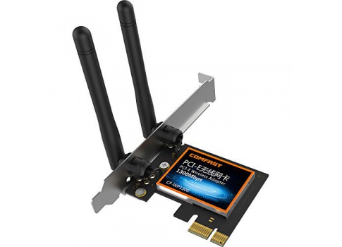 Comfast Haute Vitesse 1300Mbps Desktop Pci-E Réseau sans Fil