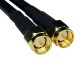 Coaxial Cable N Male-SMA Male 10m Duplex Gold
