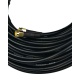 Cable Coaxial N Macho-hembra de SMA 7.5 m Dúplex de Oro